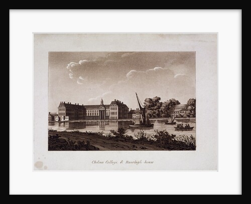The Royal Hospital and Ranelagh House, Chelsea, London by Anonymous