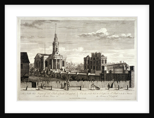 North west view of St Paul's, Deptford, London by Anonymous