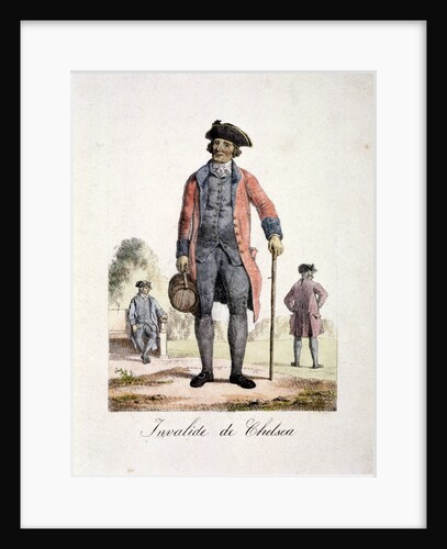 A Chelsea Pensioner , Chelsea, London by Anonymous