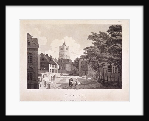 Hackney Brook, Hackney, London by William Ellis