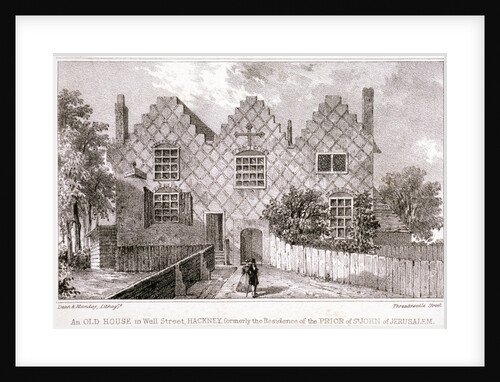 View of a house in Wells Street, Hackney, London by Anonymous