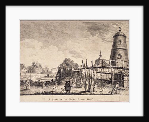 View of New River Head, Finsbury, London by Anonymous