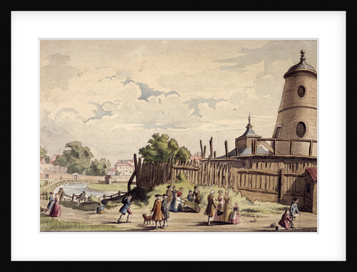 View of New River Head, Finsbury, London by Anonymous