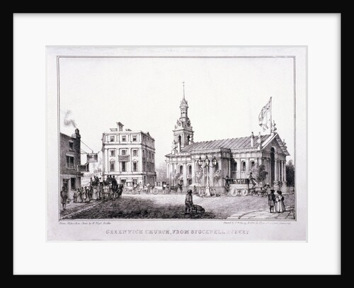 St Alfege, Greenwich, London by W Bligh Barker