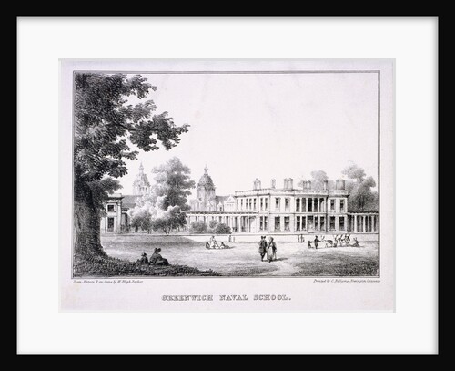 The Royal Hospital School, Greenwich, London by W Bligh Barker
