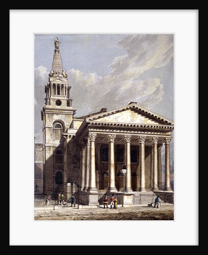 St George, Bloomsbury, Holborn, London by George Shepherd