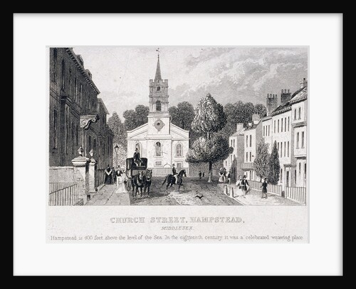 Church Street, Hampstead, London by Anonymous