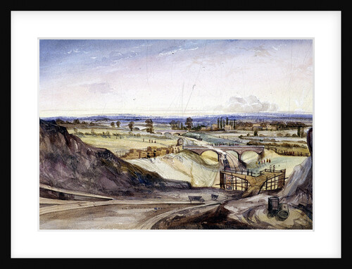 General view of Hampstead, London by Edmund Marks