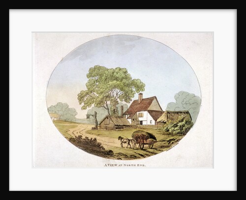 General view of Hampstead, London by Francis Jukes