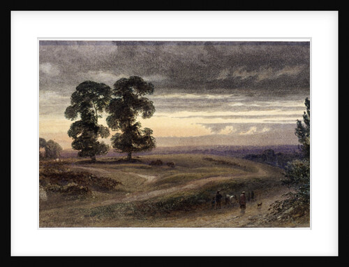 General view of Hampstead, London by George Henry Hine