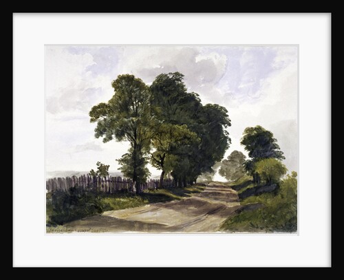 Belsize Lane, Hampstead, London by Edmund Marks