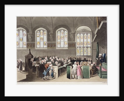 Lincoln's Inn, Holborn, London by Augustus Charles Pugin