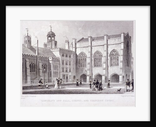Lincoln's Inn, Holborn, London by W Watkins