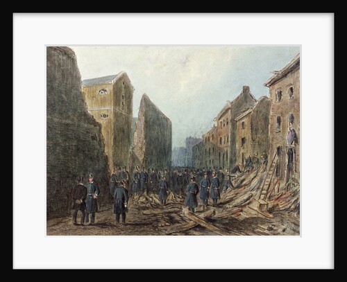 Corporation Row, Finsbury, London by Anonymous