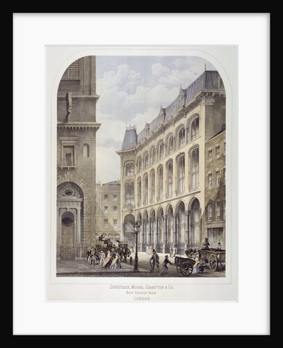 Bow Churchyard, London by Andrew Maclure