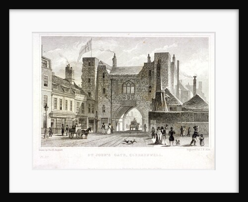 St John's Gate, Clerkenwell, London by James B Allen