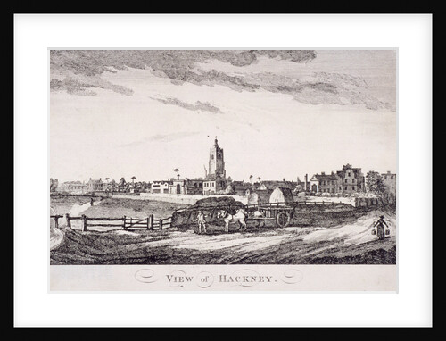 General view of Hackney, London by Anonymous