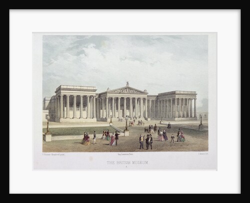 British Museum, Holborn, London by Jules Louis Arnout