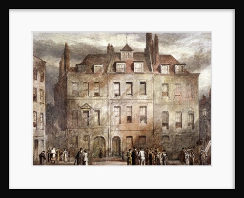 Sheriffs Court, Red Lion Square, Holborn, London by George Sidney Shepherd