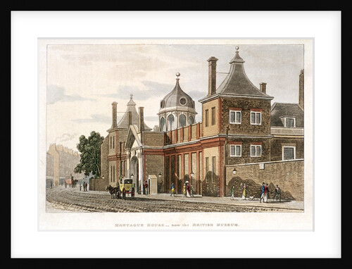 British Museum, Holborn, London by Rudolph Ackermann