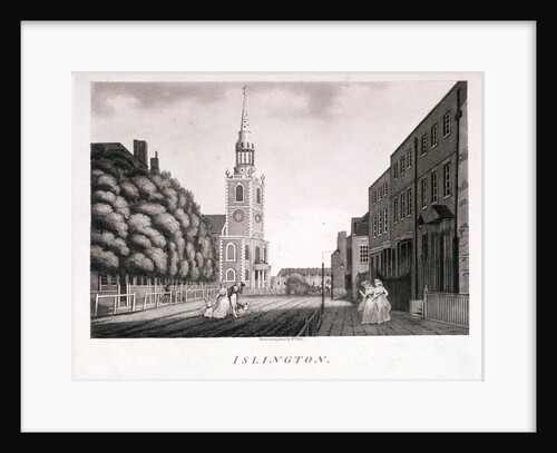 St Mary, Islington, London by William Ellis