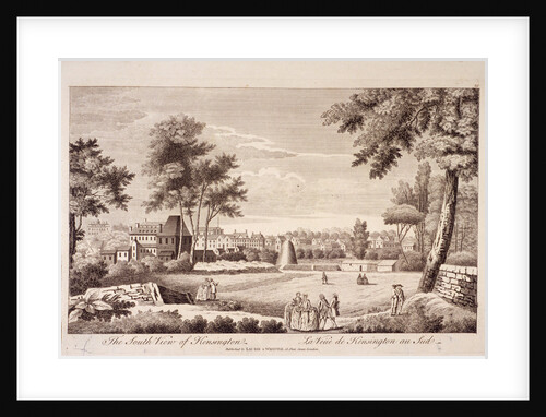 South view of Kensington, London by Anonymous