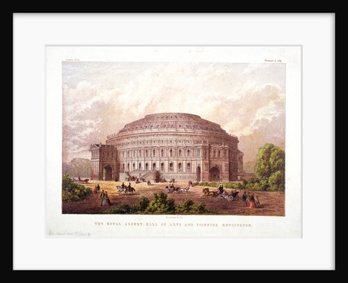Albert Hall, Kensington, London by Kronheim & Co