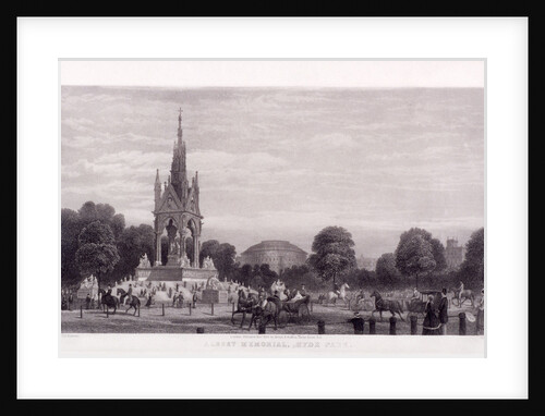 Albert Memorial, Kensington, London by Thomas Abiel Prior