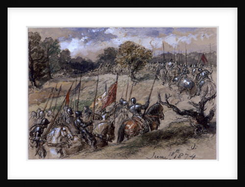 On the March by Sir John Gilbert