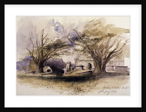 The Church, Bettws-y-Coed; Bettws-y-Coed, Gywnedd, Wales by Sir John Gilbert