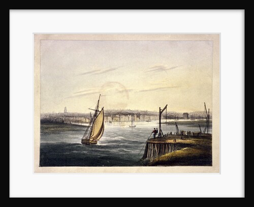 Gibbet at Blackwall, Poplar, London by Anonymous