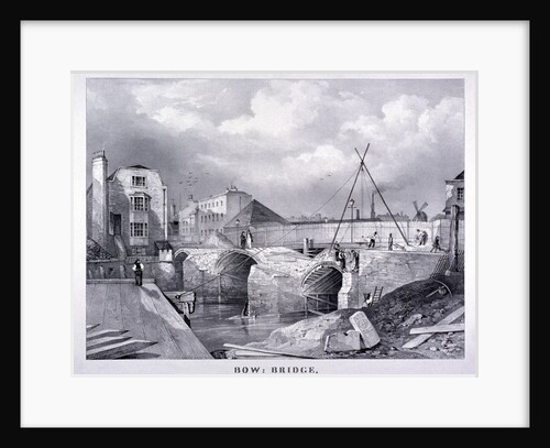 Bow Bridge, Bow, Poplar, London by Anonymous