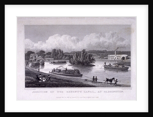 Regent's Canal, Paddington, London by S Lacey