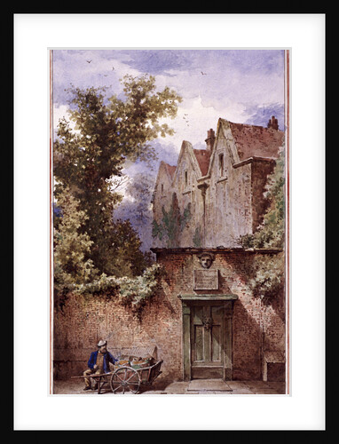 Nell Gwynne's house, Bagnigge Wells, St Pancras, London by Waldo Sargeant