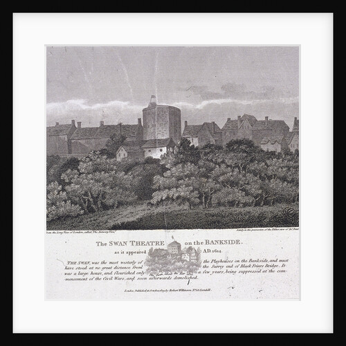 The Swan Theatre, Bankside, Southwark, London by Anonymous