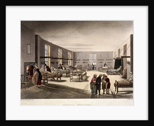 Mortimer Street, Marylebone, London by Joseph Constantine Stadler