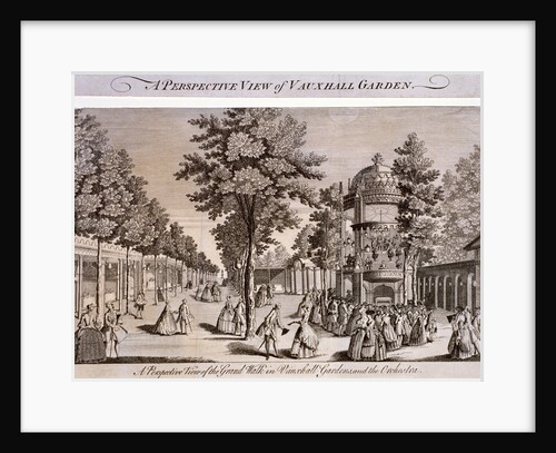 Vauxhall Gardens, Lambeth, London by Anonymous