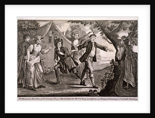 The Humorous Diversion of the Country Play at Blindmans Buff, Vauxhall Gardens, London by Anonymous