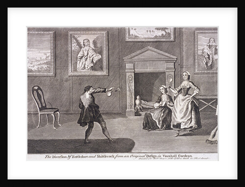 The diversion of battledore and shittlecock by Anonymous