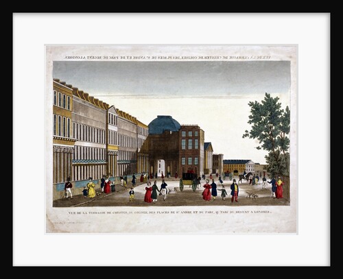 Chester Terrace, St Marylebone, London by Anonymous