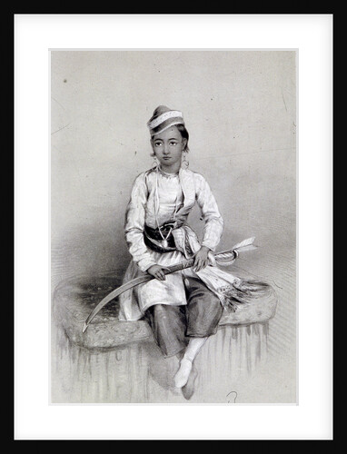 A Young Hill Raja by Lowes Dickinson