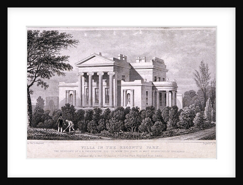 Regent's Park, Marylebone, London by W Wallis