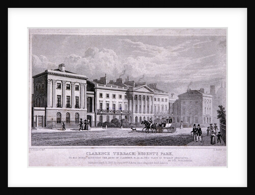 Clarence Terrace, Regent's Park, Marylebone, London by Thomas Barber