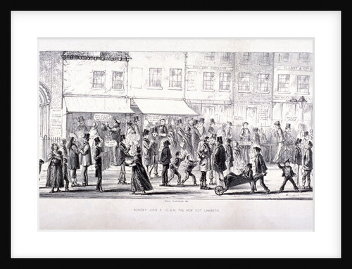 The Cut, Lambeth, London by Anonymous