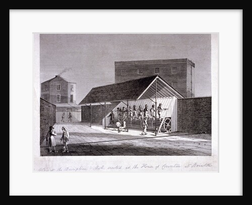 The Discipline Mill at Brixton Prison, Lambeth, London, 1821 by Anonymous