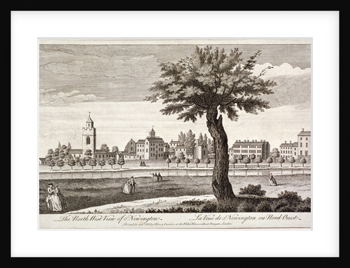 North west view of Stoke Newington, London by Anonymous
