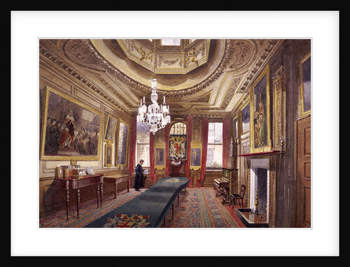 Interior of the Barber Surgeons' Hall, London by John Crowther