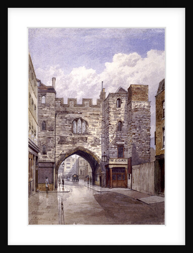 St John's Gate, Clerkenwell, London by John Crowther
