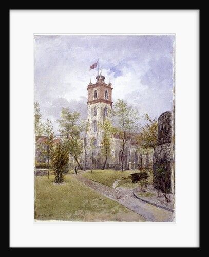 St Giles without Cripplegate, London by John Crowther