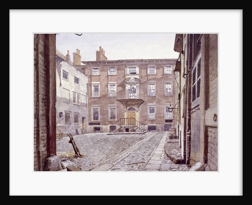 Sir Christopher Wren's house, Botolph Lane, London by John Crowther